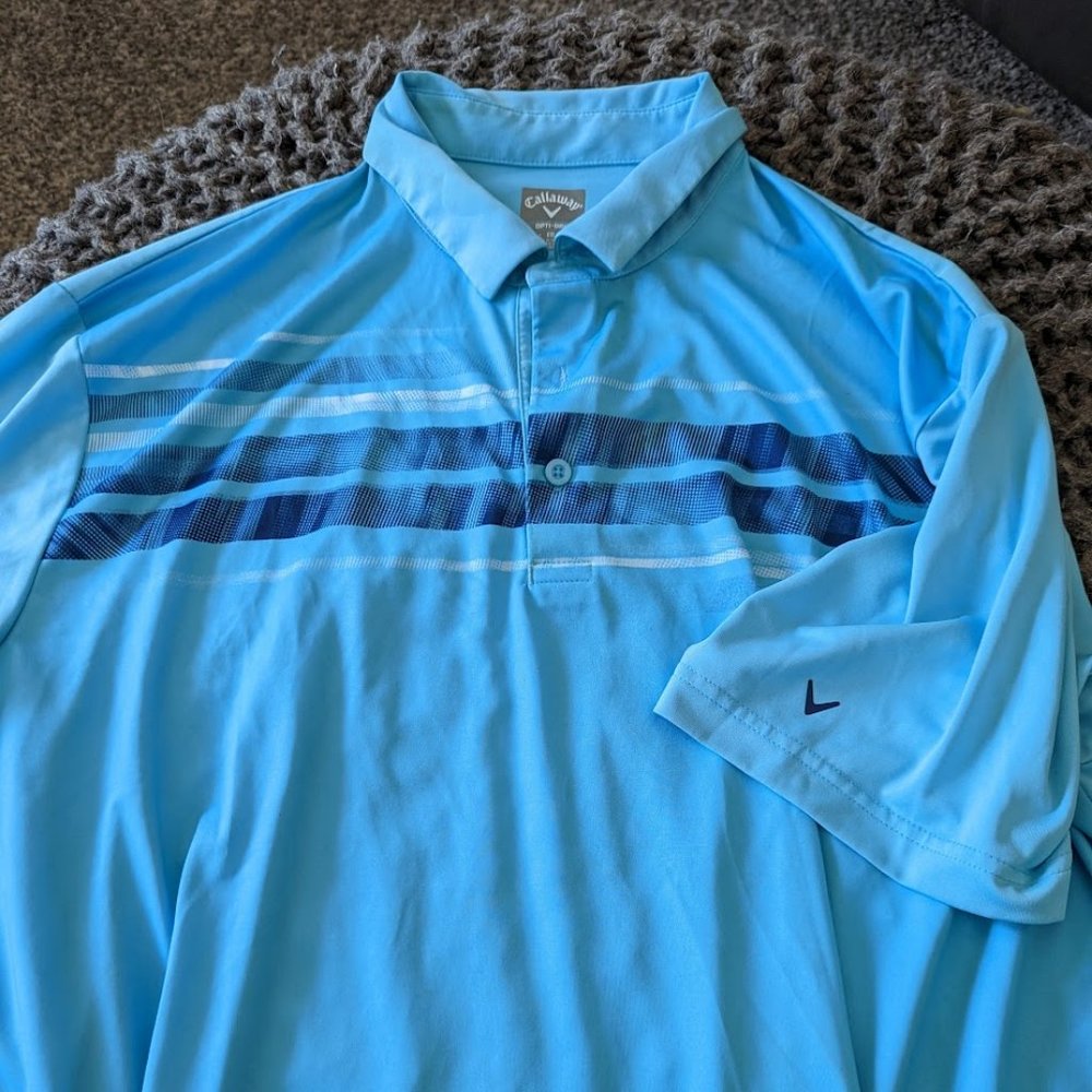 Callaway Golf shirt - opti-dry microfiber -  Mens XL - LIKE NEW